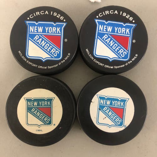 New York Rangers NHL Collector Pucks New