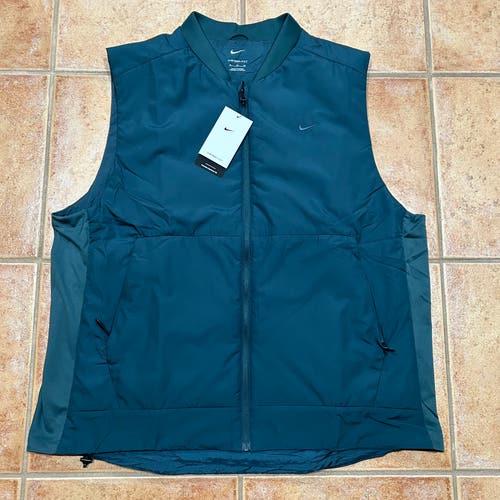 Nike Therma-Fit DWR Men’s Unlimited Training Vest Green Size XL - FB7553-328