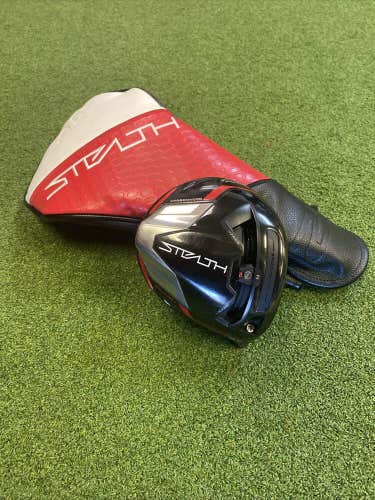 Used RH Taylormade Stealth Plus 8* Driver Head Only + HC