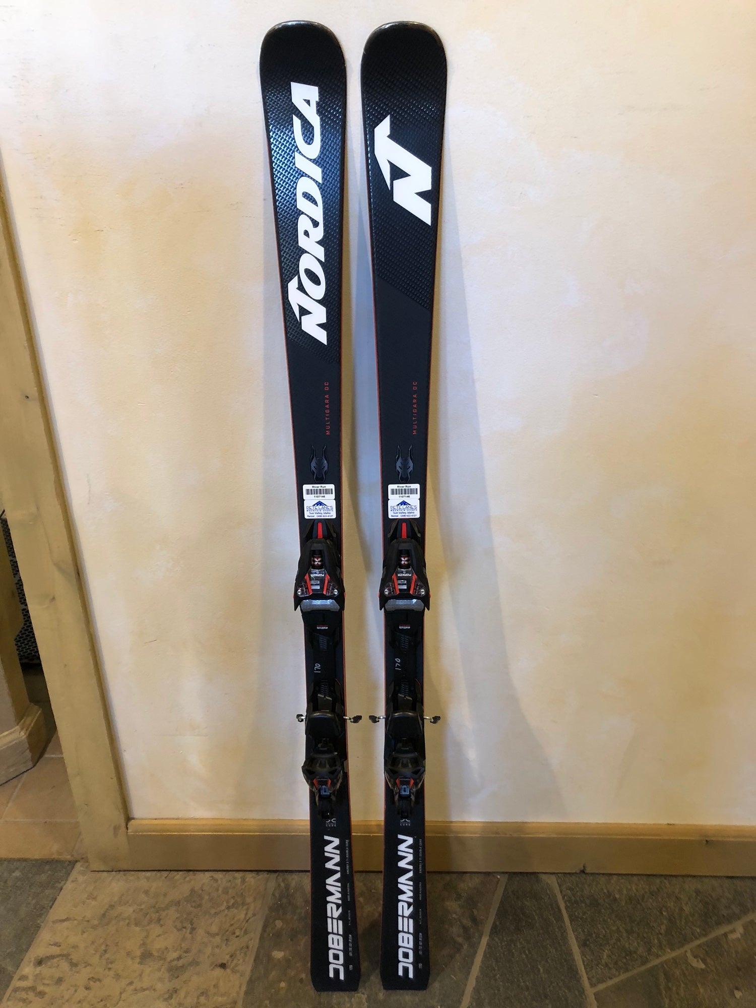 2024 Nordica Doberman Multigara DC Skis With Integrated Marker 