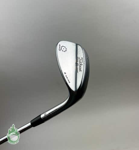 RH Titleist Vokey Design SM5 K Grind Chrome Wedge 60*-11 Wedge Flex Steel Golf