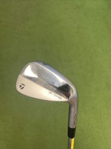 Used RH Taylormade P-7MB Pitching Wedge KBS Tour Steel Stiff
