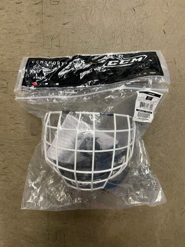 New Small CCM Full Cage FM480 Facemask - Rare