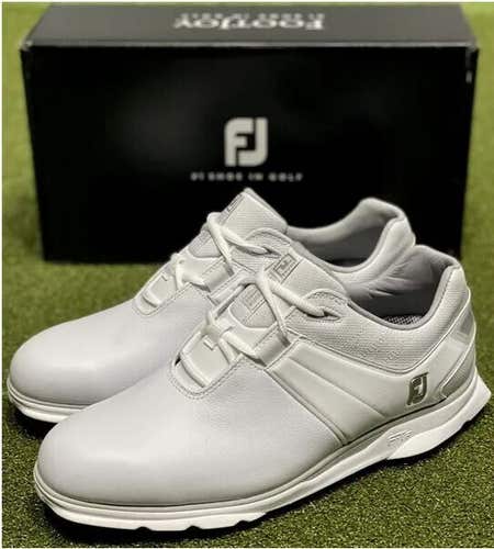 FootJoy Pro SL Spikeless Golf Shoes 53070 White Size 9 Medium (D) NEW #86523