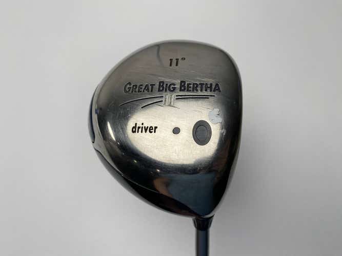 Callaway Great Big Bertha II Driver 11* GBB Gems 50g Ladies Graphite Womens RH