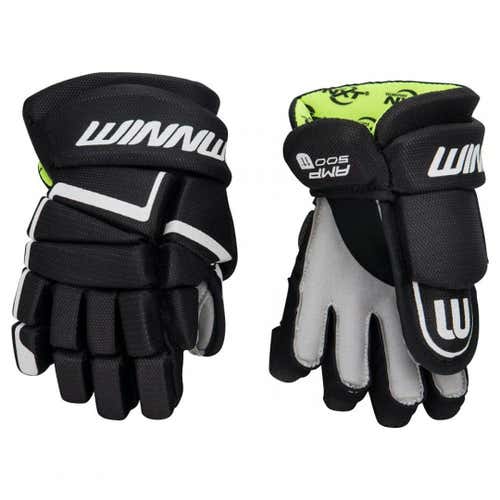 Winwell Amp500 Hockey Gloves Blk 8"