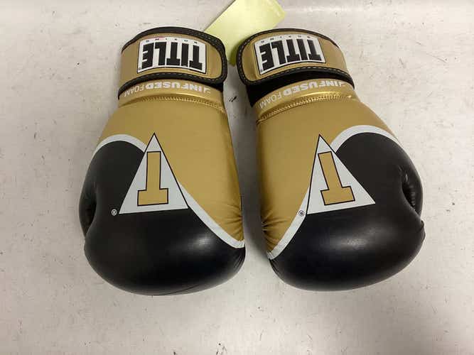 Used Title Infused Foam Senior 16 Oz Boxing Gloves