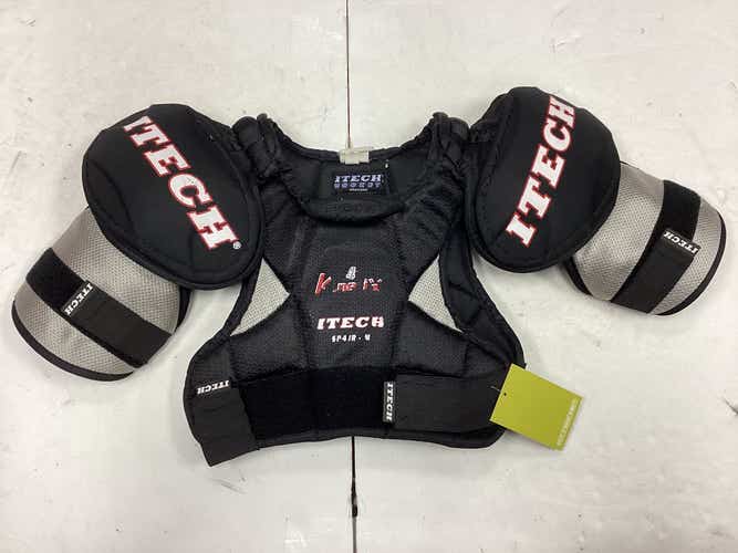 Used Itech Sp4 Md Hockey Shoulder Pads
