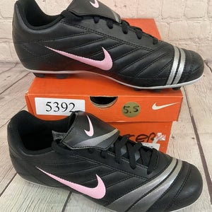 Nike Girls Nike Premier FGR Soccer Cleats Colors Black Pink Natural Grey US 5.5Y