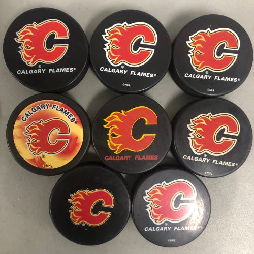 Calgary Flames puck