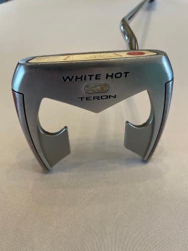Used Men's Odyssey White Hot XG Teron Mallet Putter Right Handed 34.5"