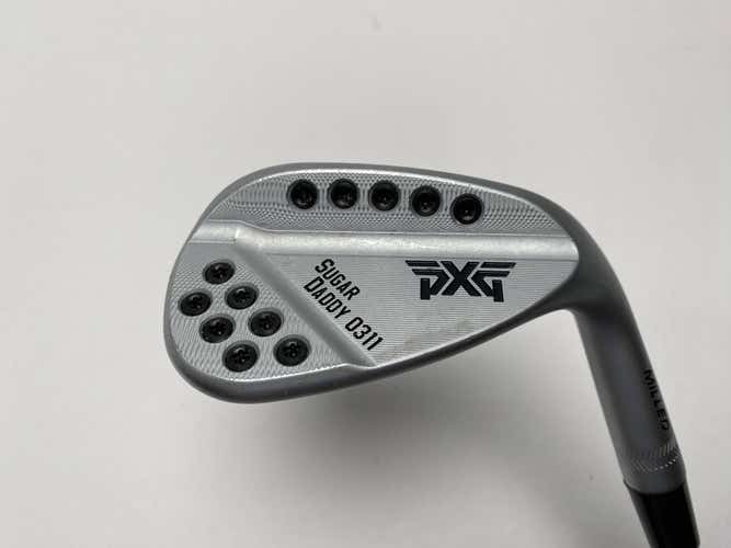 PXG 0311 Sugar Daddy Milled Chrome 54* 10 Accra iSeries 60i Wedge Graphite RH