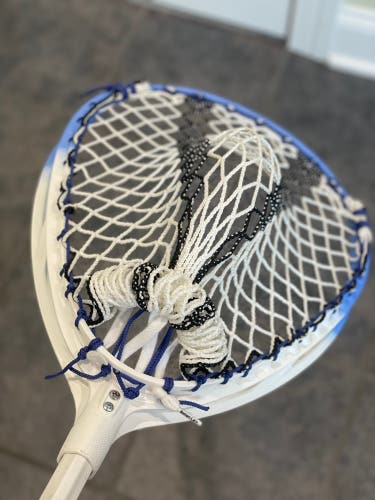 New  Strung Impact Goalie Head
