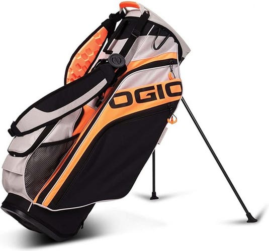 NEW 2024 Ogio Woode Hybrid Grey Stand/Carry Golf Bag