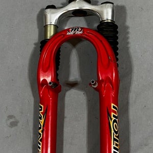 Manitou SX 26" QR Rim/Disc Brake Suspension Fork 215mm 1-1/8" Steerer Tube
