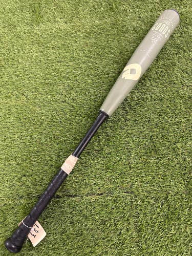 Used High School/College BBCOR Certified 2021 DeMarini The Goods Half n Half Hybrid Bat (-3) 30 oz 3