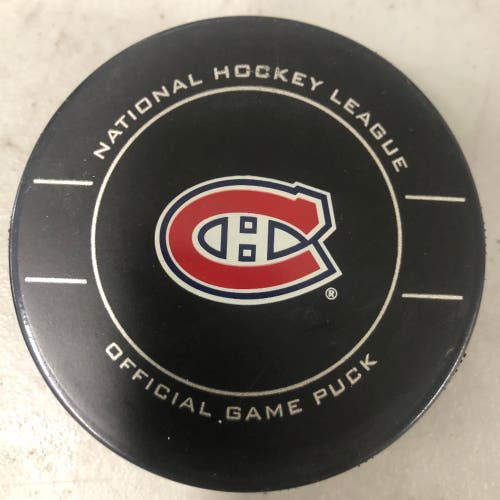 Montreal Canadiens puck