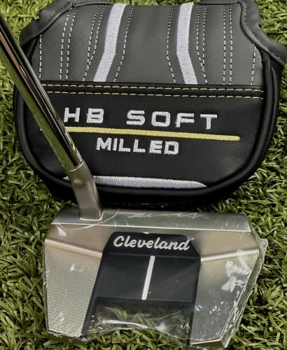 Cleveland HB Soft Milled 11 Slant Putter 35" UST ALL-IN Shaft w/ Cover RH #89039
