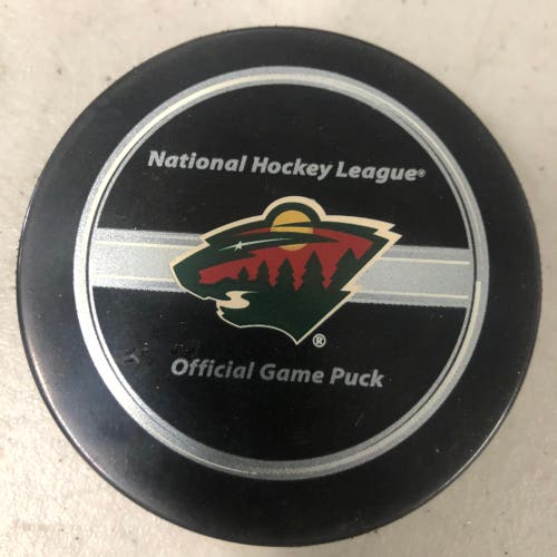 Minnesota Wild puck