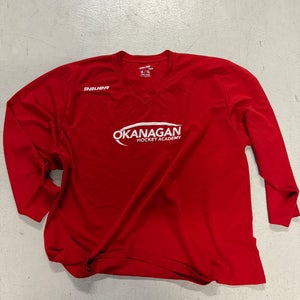 Okanagan Red Used Men's Bauer Jersey Practice