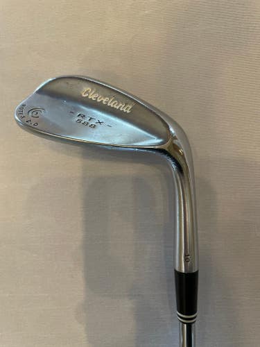 Used Men's Cleveland 588 RTX Rotex 2.0 Wedge Right Handed Wedge Flex 60 Degree Steel Shaft