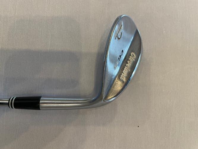 Used Men's Cleveland CG15 Wedge Right Handed Wedge Flex 56 Degree Steel Shaft