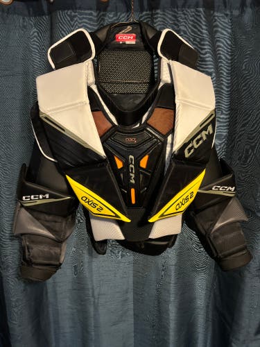 Used  CCM Pro Stock Axis 2 Goalie Chest Protector