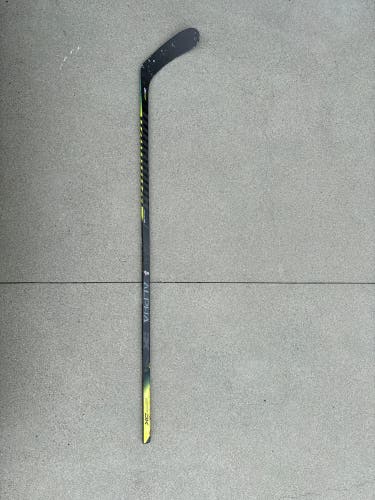 Used Senior Warrior Right Handed Pro Stock Alpha DX Hockey Stick