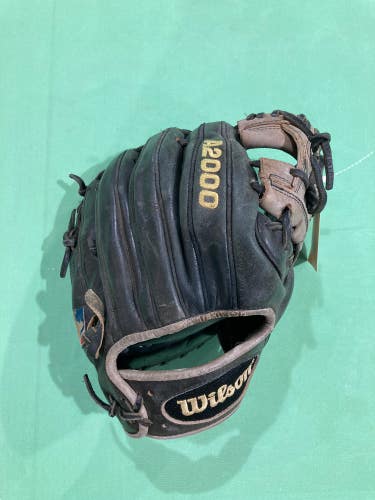 Used Wilson A2000 PRO STOCK Right Hand Throw Baseball Glove 11.5"