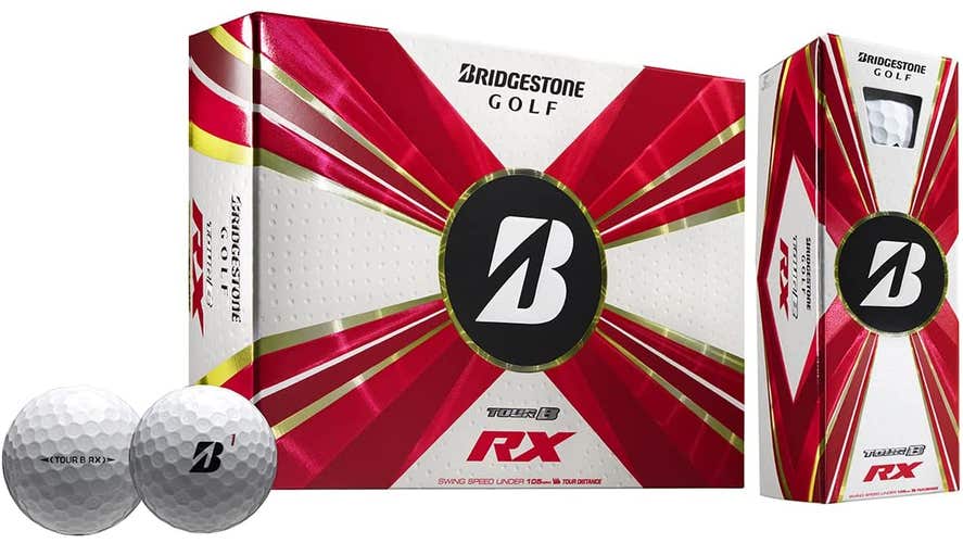 Bridgestone Tour B-RX Golf Balls (36pk, White, 2022) 3 dozen NEW