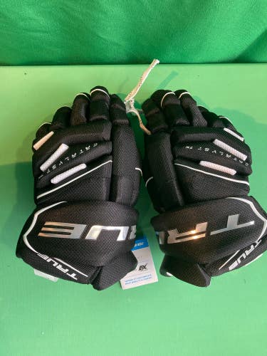 Black New Senior True Catalyst 7x Gloves 13"
