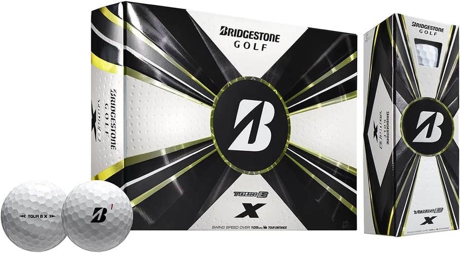 Bridgestone Tour B-X Golf Balls (36pk, White, 2022) 3 dozen NEW