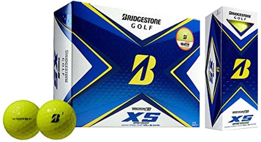 Bridgestone Tour B-XS Golf Balls (36pk, Optic Yellow, 2022) 3 dozen NEW