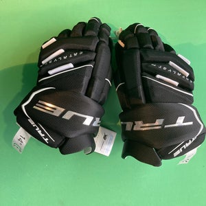 Black New Senior True Catalyst 7x Gloves 14"