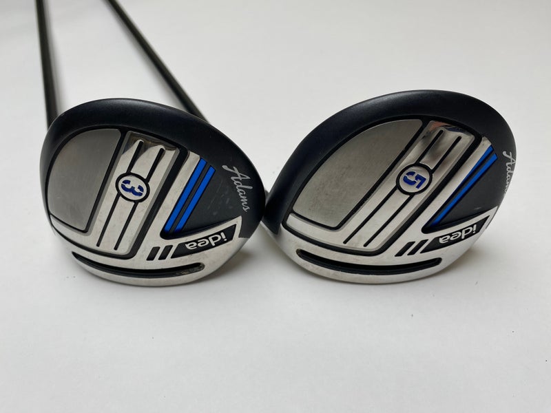 Adams 2014 Idea 3 & 5 Fairway Wood Set 15* 18* Grafalloy High Launch Regular RH