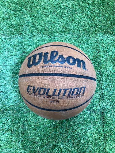 Used Wilson Evolution Indoor Game Basketball