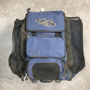 Used Navy Blue Boombah Wheeled Bat Pack