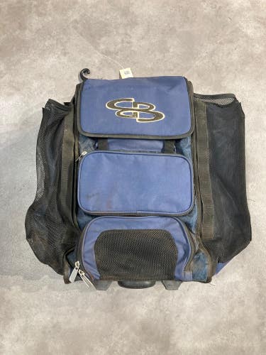 Used Navy Blue Boombah Wheeled Bat Pack
