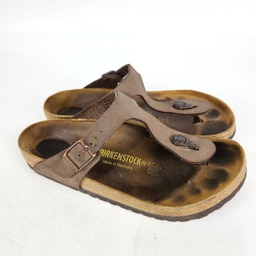 Birkenstock Gizeh Women's Brown Thong T-strap Sandals Size: 39 / 8