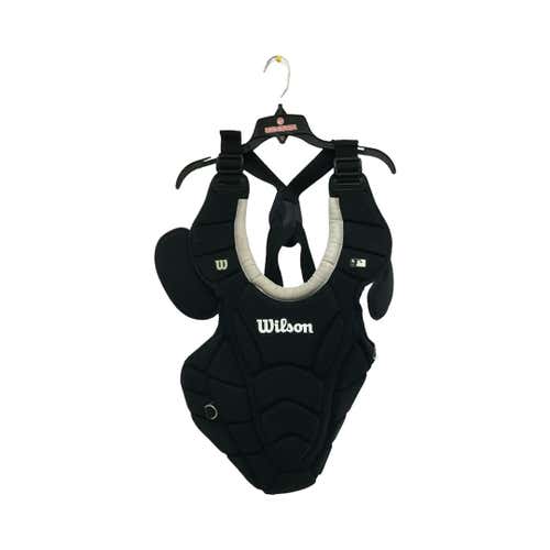Used Wilson Black Chest Protector Youth Catcher's Equipment