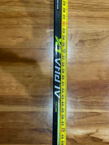 Used Senior Warrior Right Handed W28  Alpha LX Pro Hockey Stick