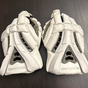 Used Player's Maverik Medium Rome Lacrosse Gloves