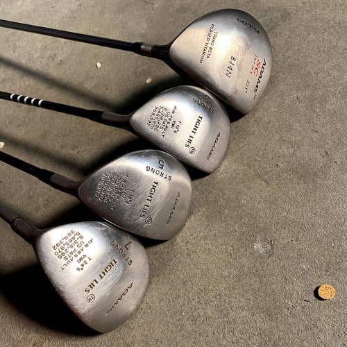 Adams Golf Driver and Woods Golf Set with 3/5/7 Woods