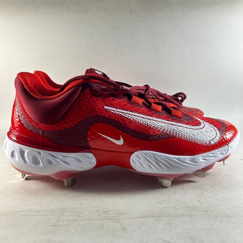 NEW Nike Alpha Huarache Elite 4 Mens Baseball Cleats Red Size 8.5 DJ6521-616