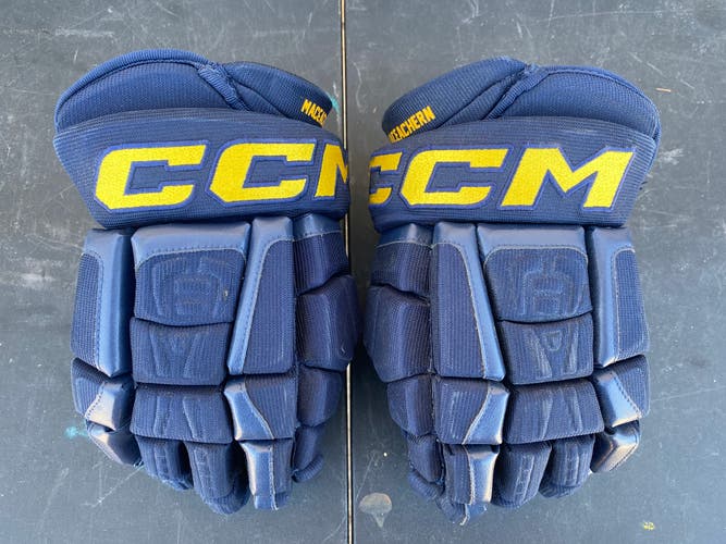 CCM HGCL Crazy Light Pro Stock 13" Hockey Gloves Blues 3562