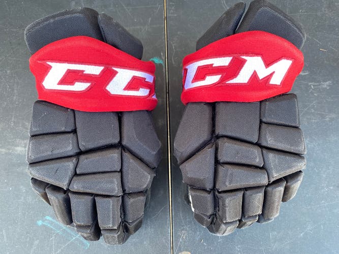 CCM Super Tacks HGST Pro Stock 14" Hockey Gloves Coyotes 3565