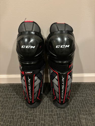 New 15" CCM JetSpeed FT1 Shin Pads