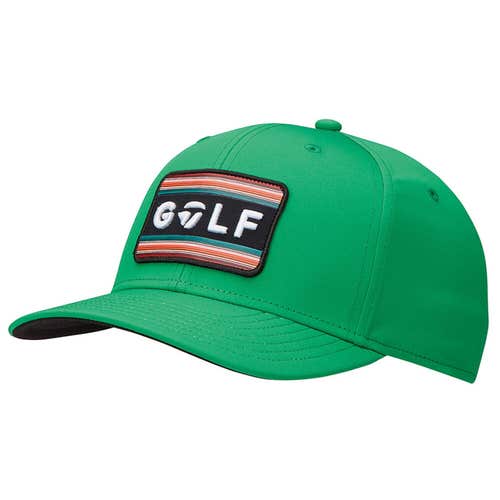 NEW 2024 TaylorMade Sunset Golf Snapback Green Golf Hat/Cap