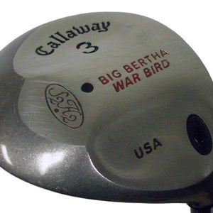 Callaway Big Bertha Warbird 3 wood (Steel Memphis 10 Uniflex) Fairway 3w