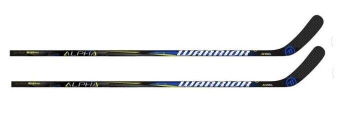 2 New Warrior Alpha Evo Pro hockey sticks left W03 Grip senior 85 LH SR ice hand